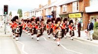1995 Shirley Pipe band march along the Stratford Road