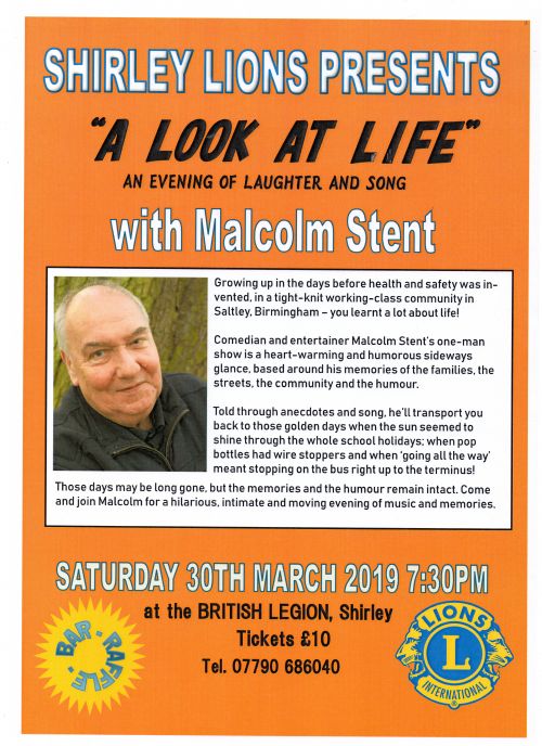 Malcolm Stent Evening Details Malcolm Stent Evening Details