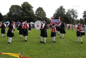 Shirley Pipe Band b